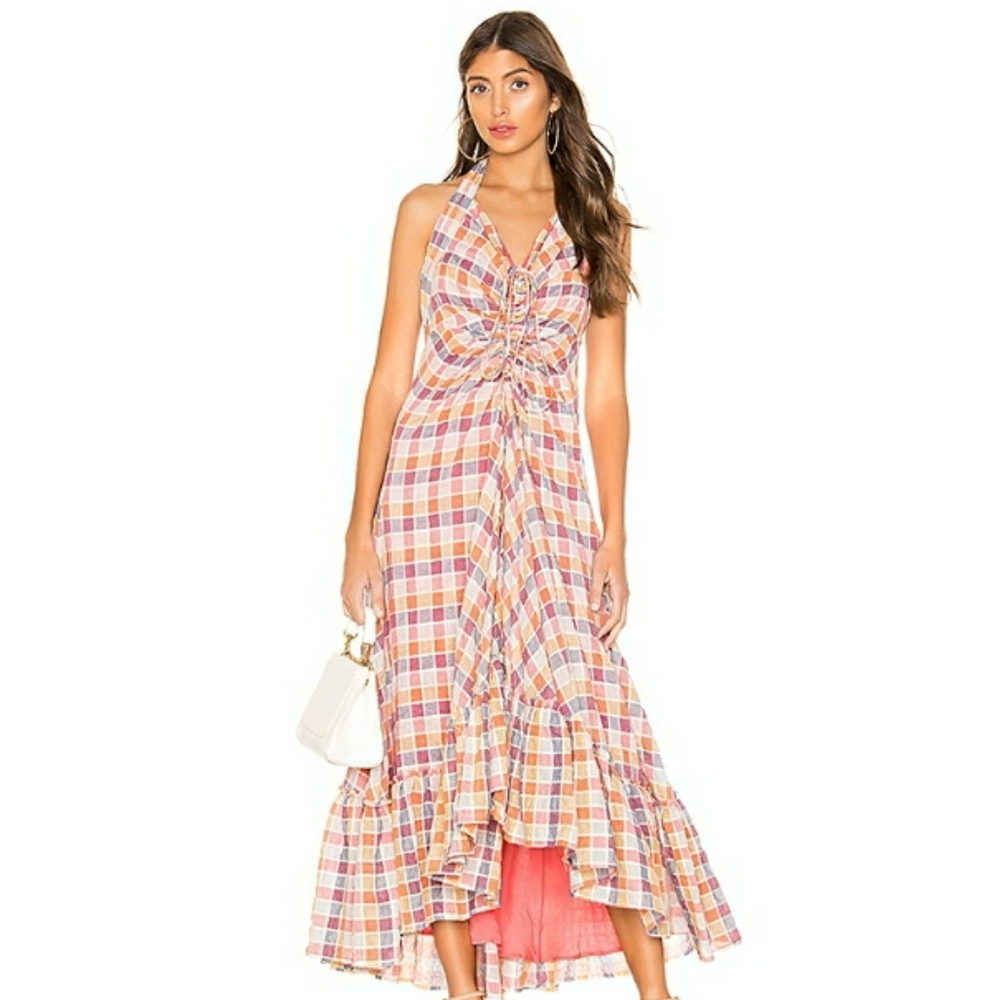 Free people Pastel Rainbow Dress